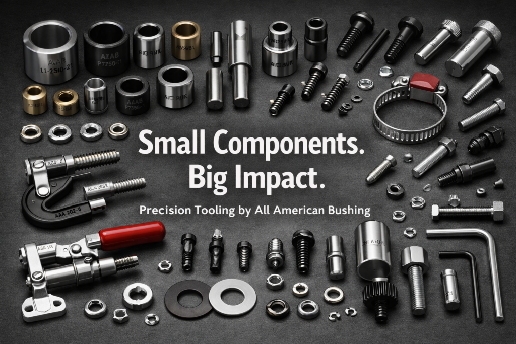 Industrial tooling components used in jig and fixture system